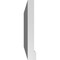 Ekena Millwork Vertical Surface Mount PVC Gable Vent w/ 2"W x 2"H , Brickmould Sill Frame, 28"W x 14"H GVPVE28X1403SN - alternate 2